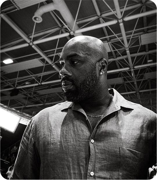 Teddy Riner lors de la première édition de la Riner Cup